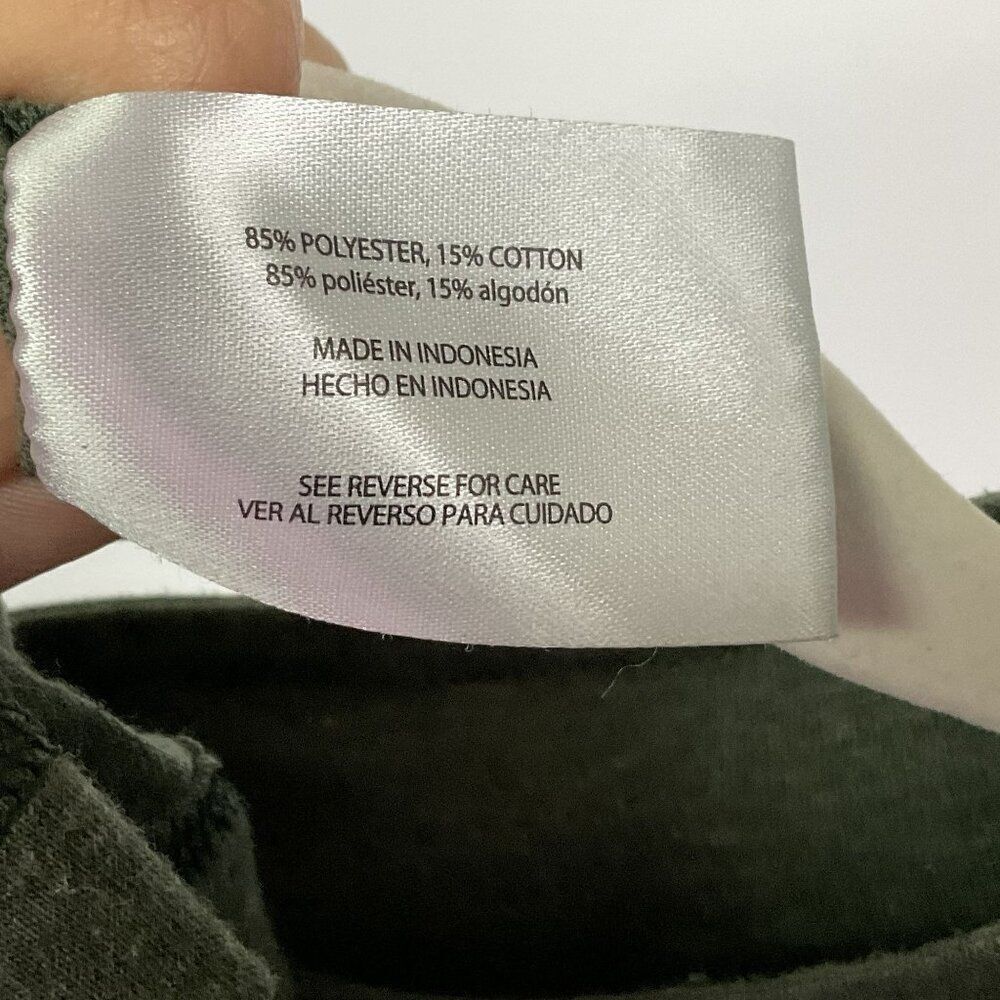 Orvis Sandy Point 1/4 Zip Pullover, Olive Green, Men's XXL, 85% poly/15% cotton - Picture 8 of 8